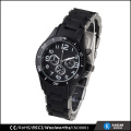 stainless steel watch black color watch men waterproof